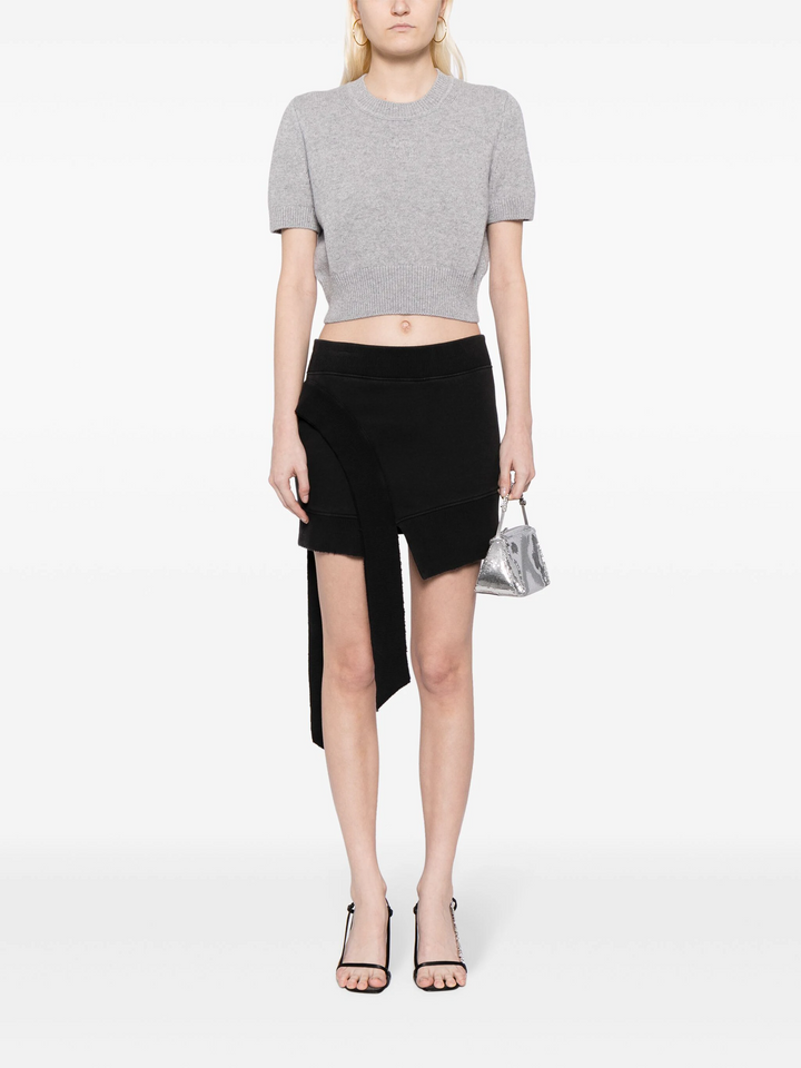 Short Sleeve Cropped Pullover