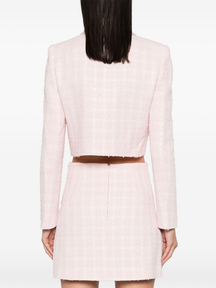 Pink Boucle Jacket