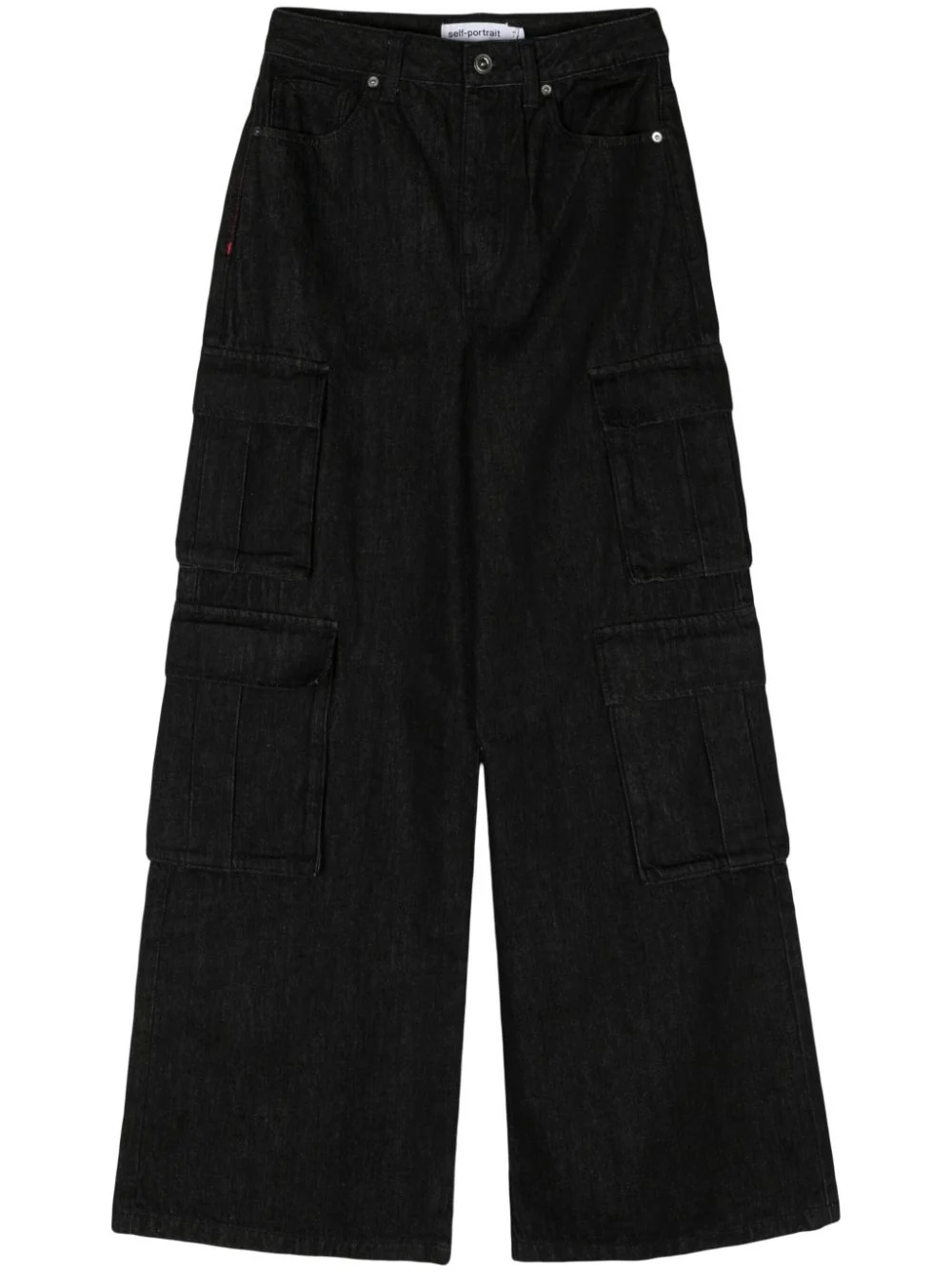 Black Cargo Jeans