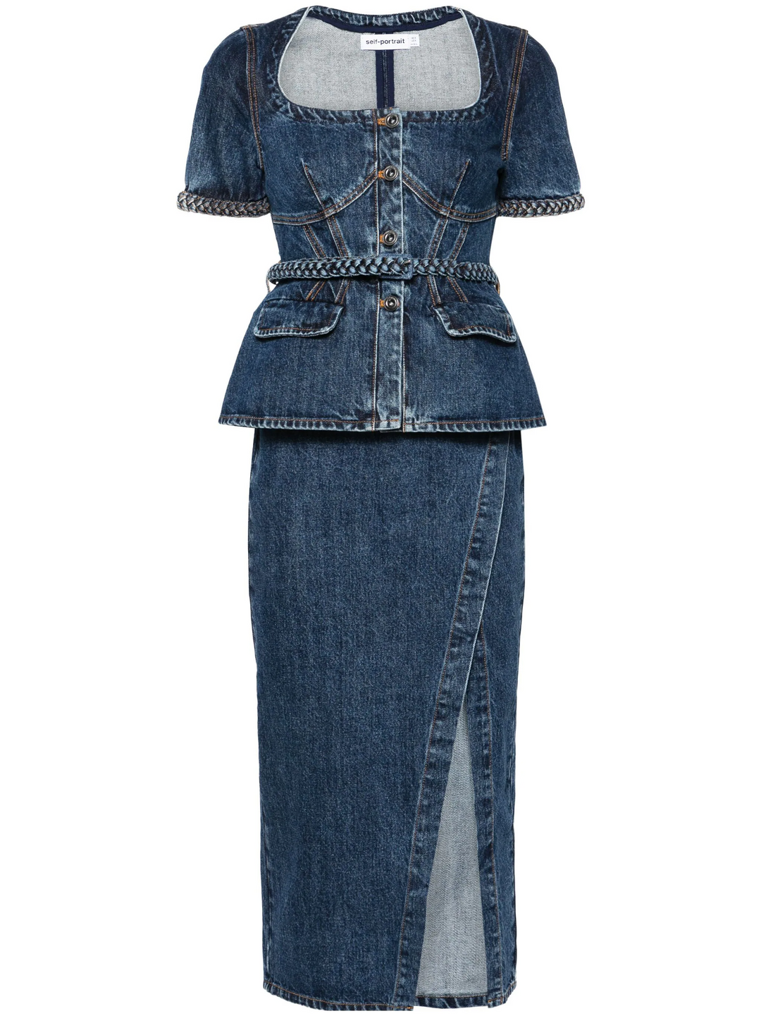 Denim Midi Dress