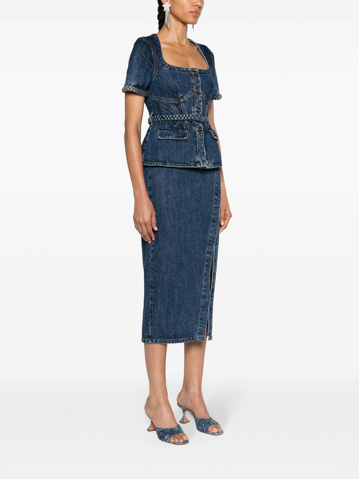 Denim Midi Dress