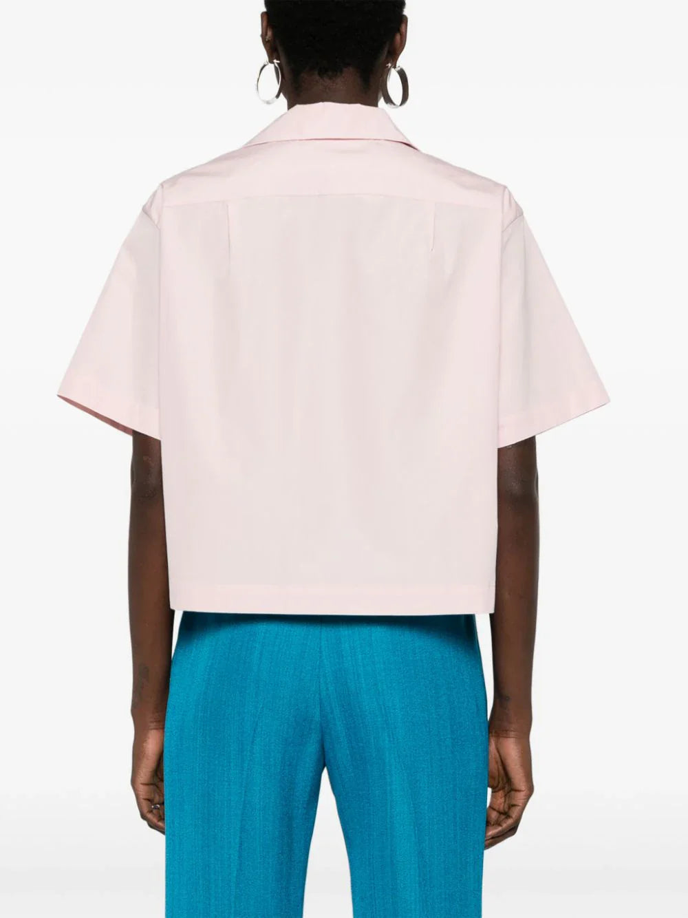 Cropped Bowling Shirt