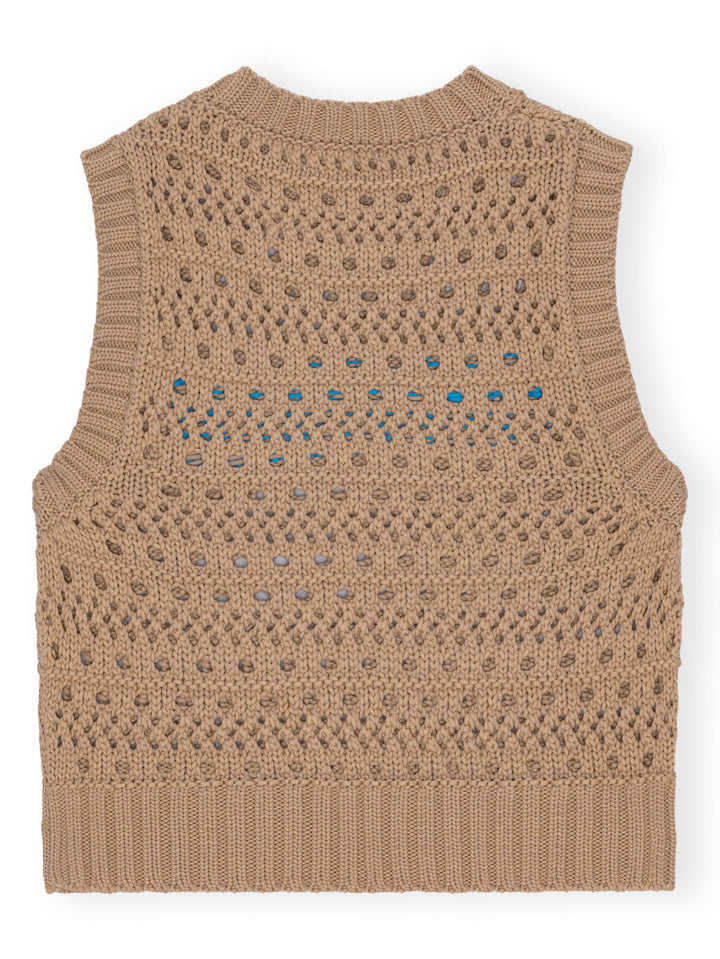 Cotton Rope Short Vest
