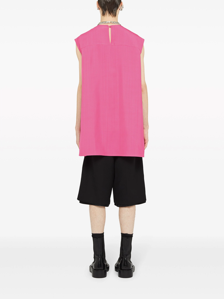 Regular Fit Sleeveless Top