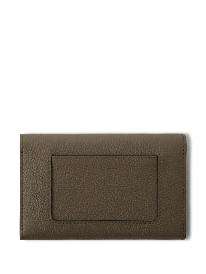 Medium Darley Wallet Linen Green Small Classic Grain