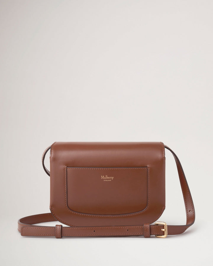 Small Pimlico Satchel Oak Super Lux Calf