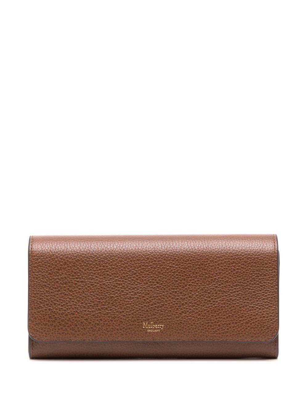 Continental Wallet Oak Small Classic Grain