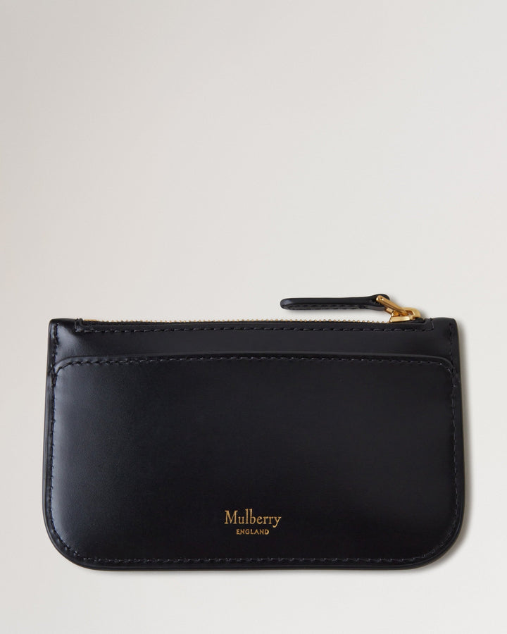 Pimlico Zipped Coin Pouch Black Super Lux Calf