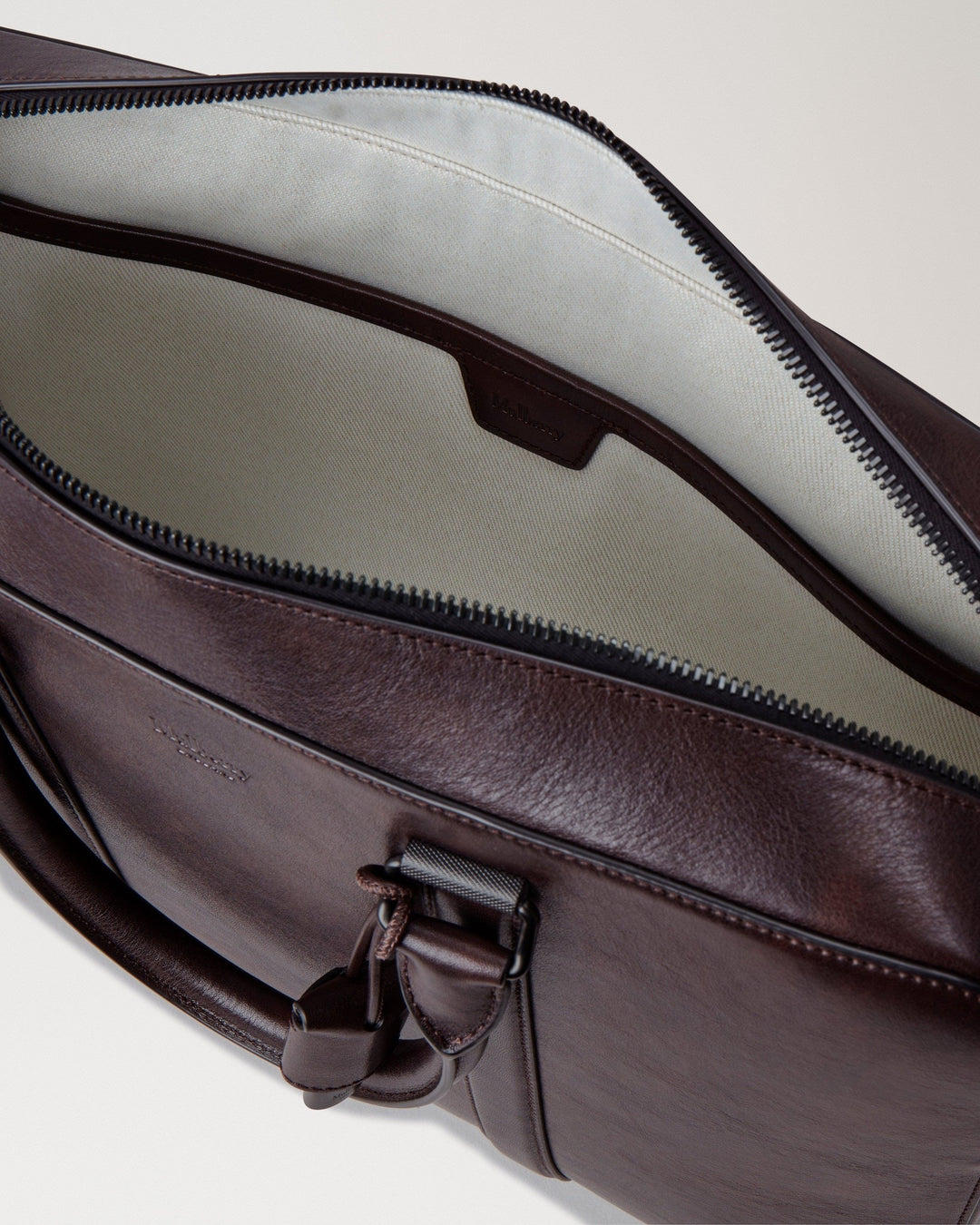 Camberwell Briefcase Dark Chocolate Two Tone Leather