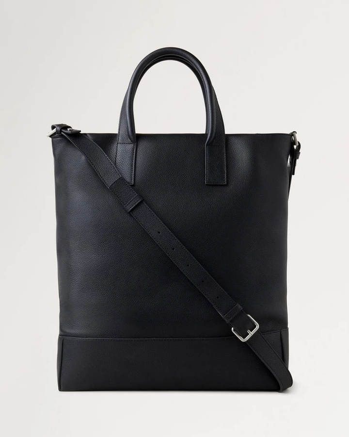 Farringdon Tote Black Small Pebble Grain