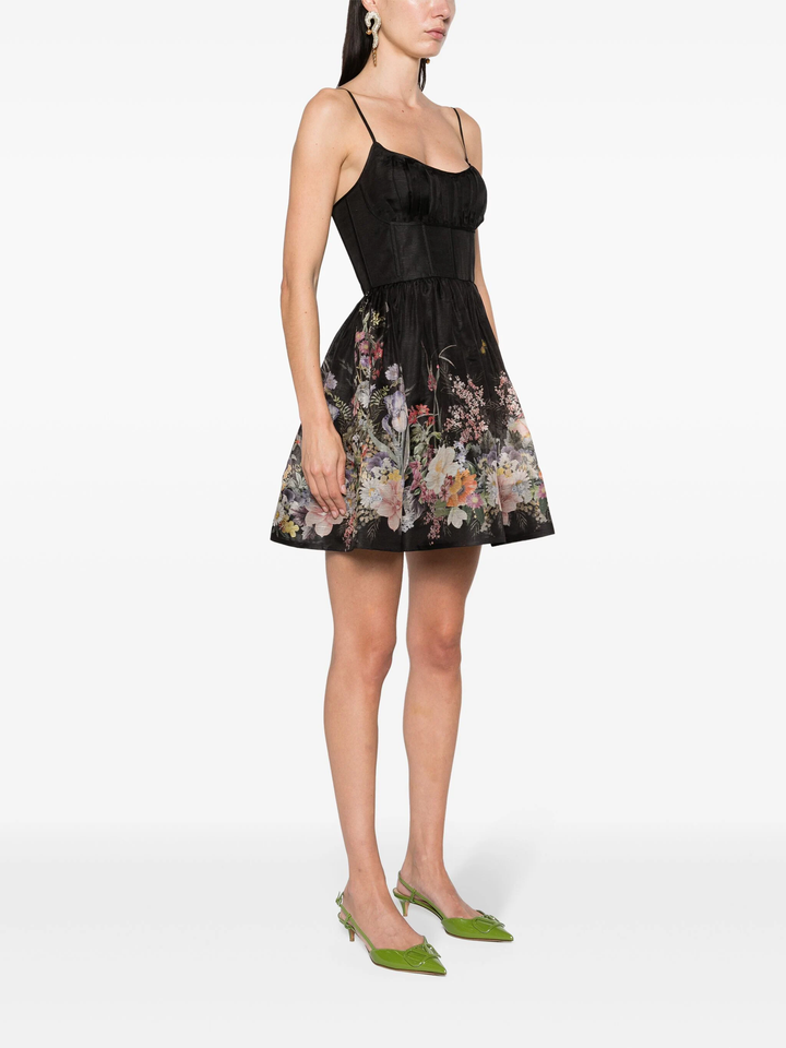 Natura Ruched Mini Dress