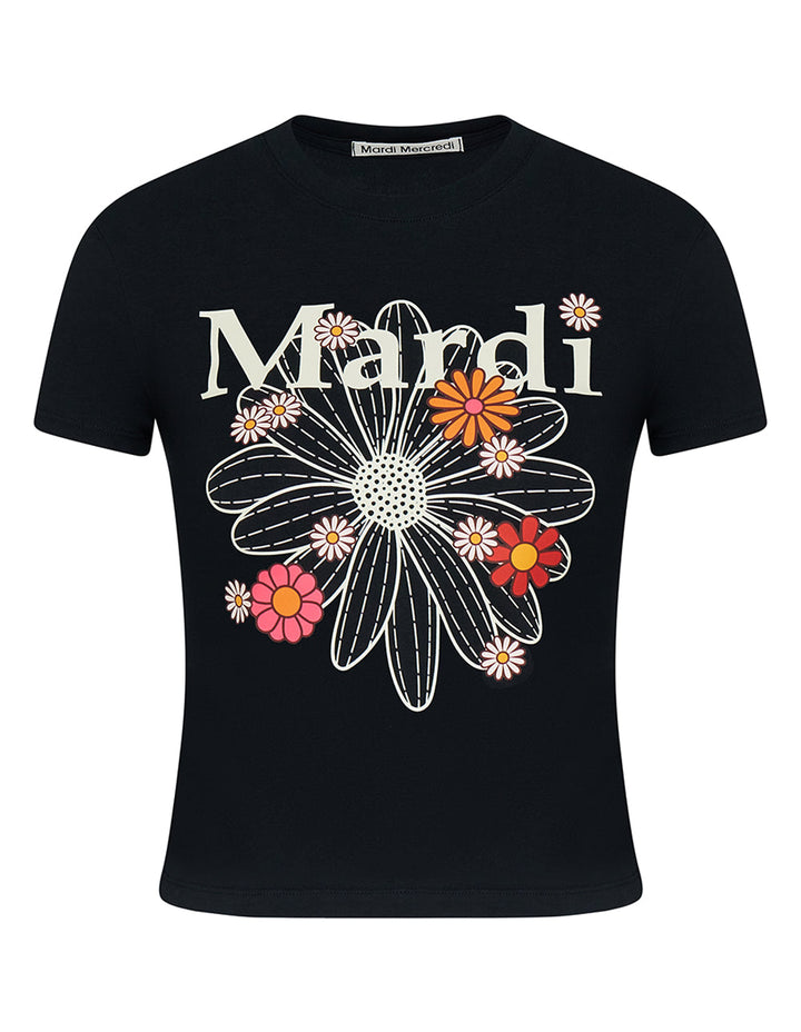 Cropped T-Shirt Flowermardi