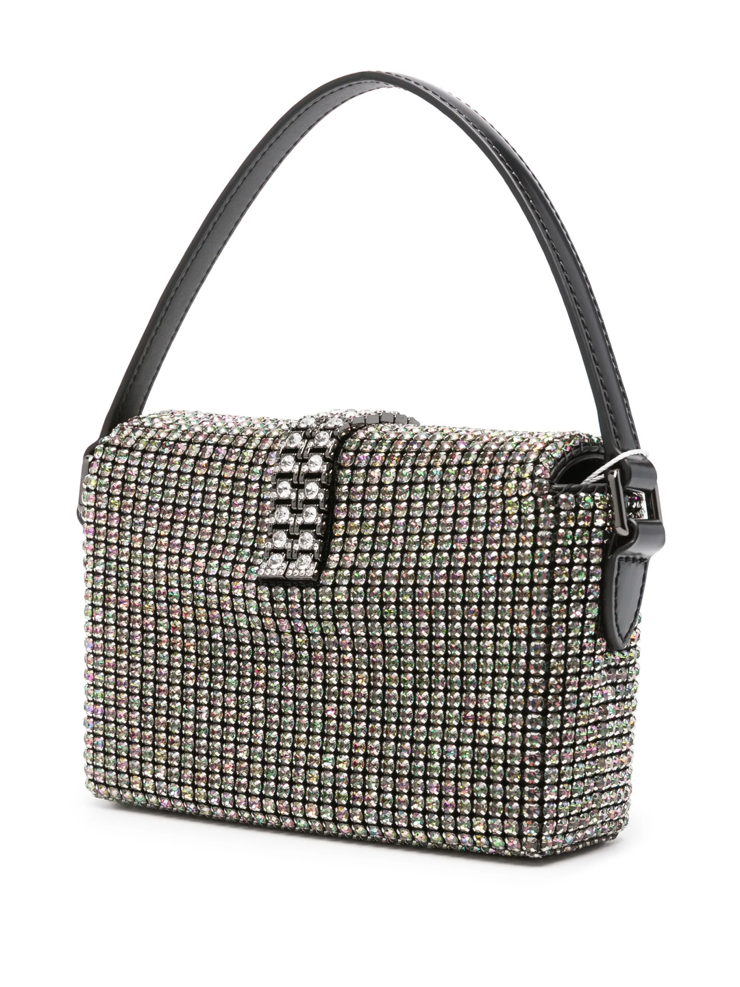 Multi Rhinestone Chainmail Micro Bag