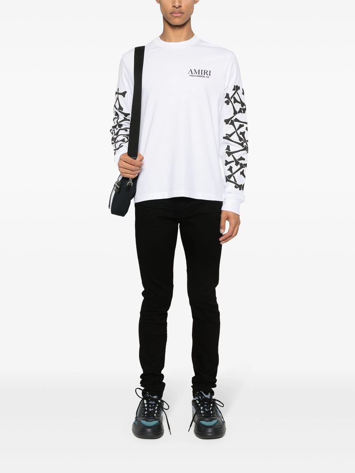 Bones Stacked Long Sleeve Tee