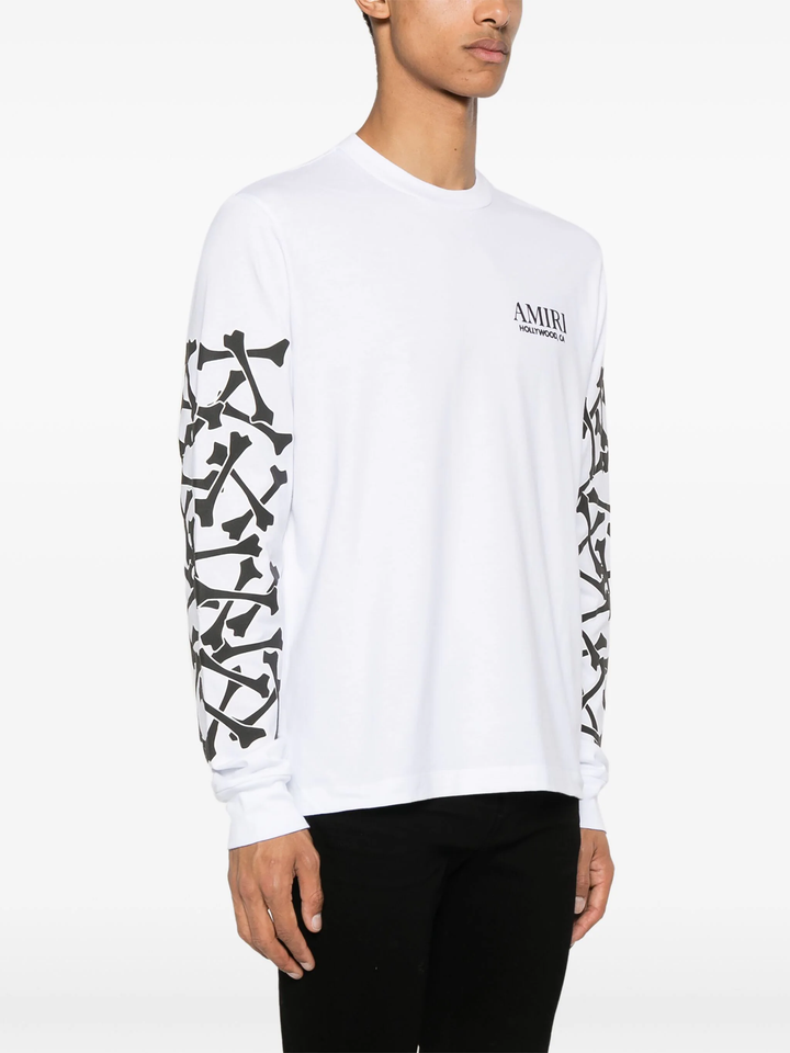 Bones Stacked Long Sleeve Tee