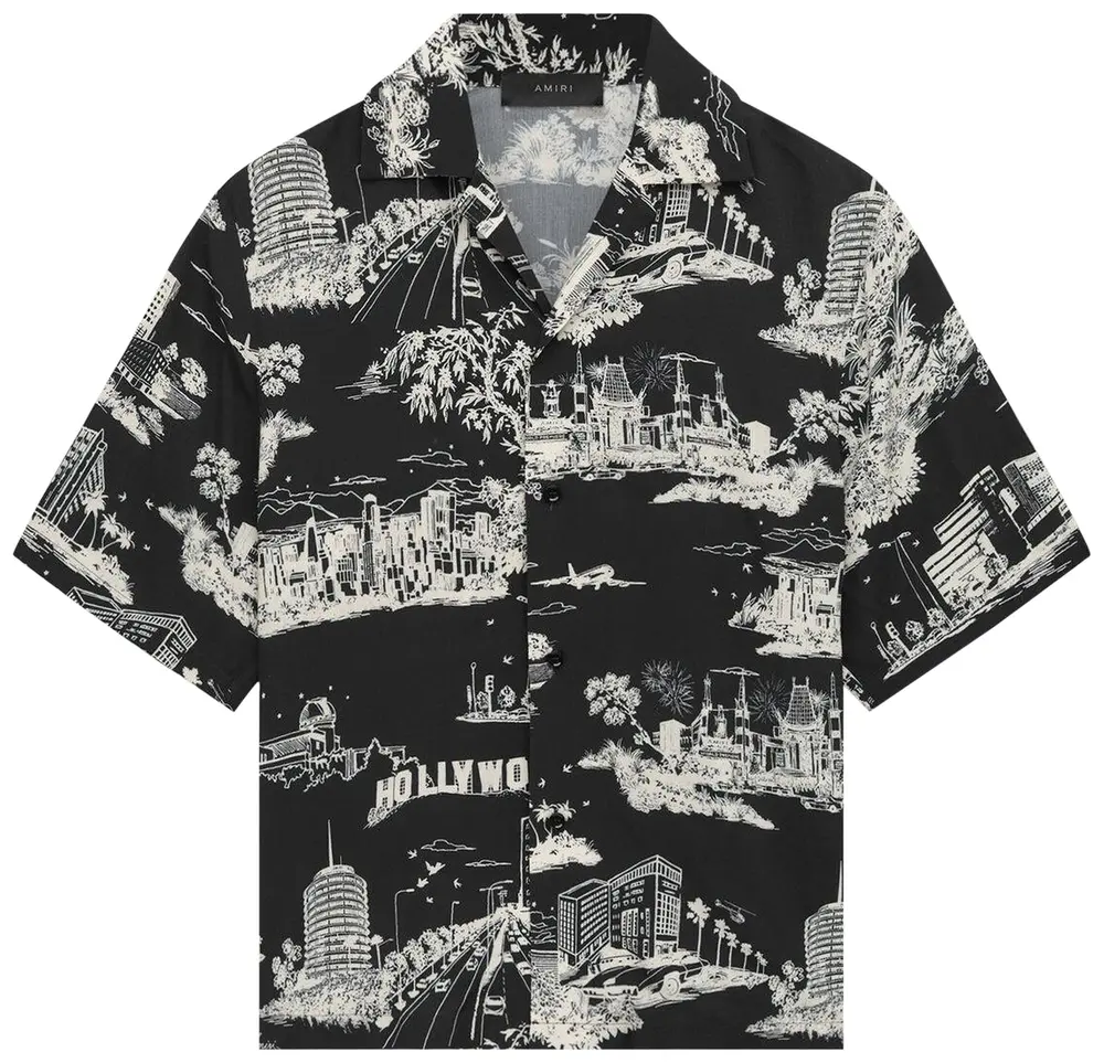 LA Landmark Camp Shirt