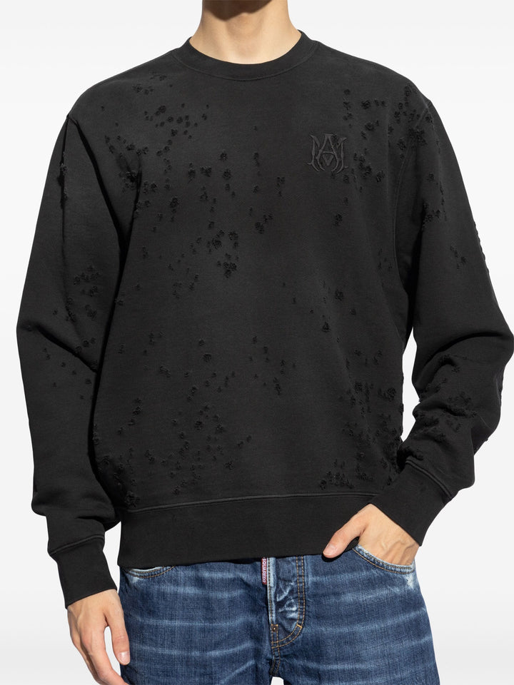 Ma Shotgun Embroidered Crewneck Sweatshirt