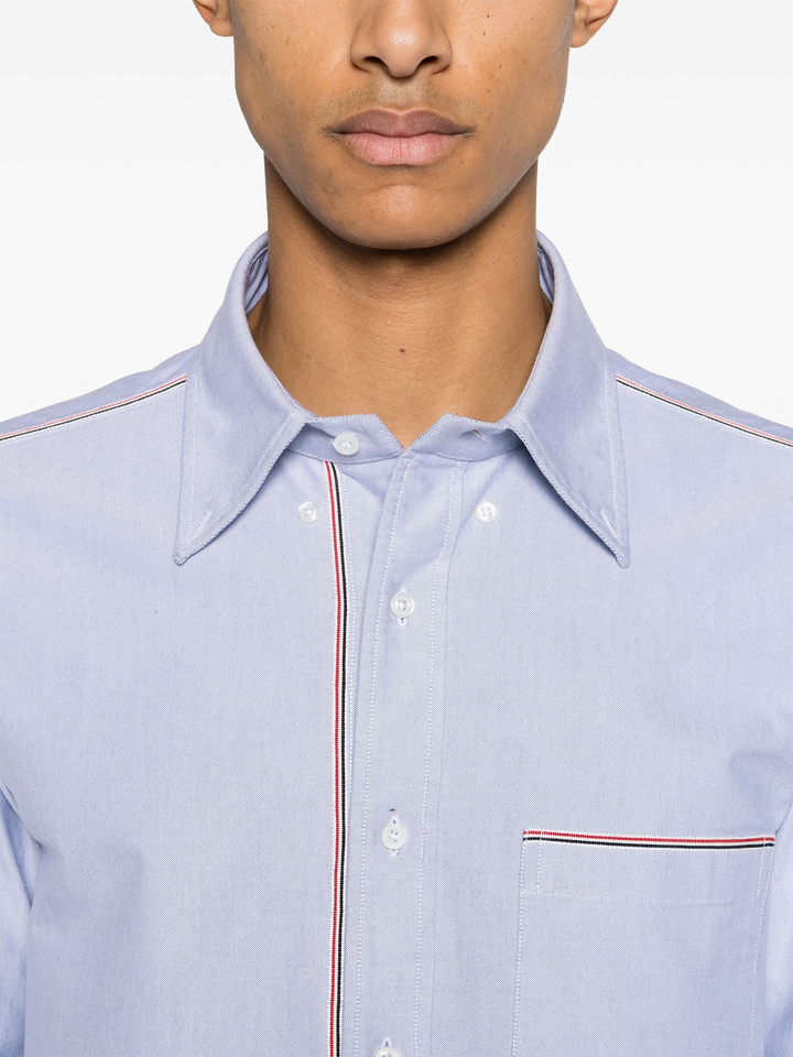 Oxford Grosgrain Framing Shirt