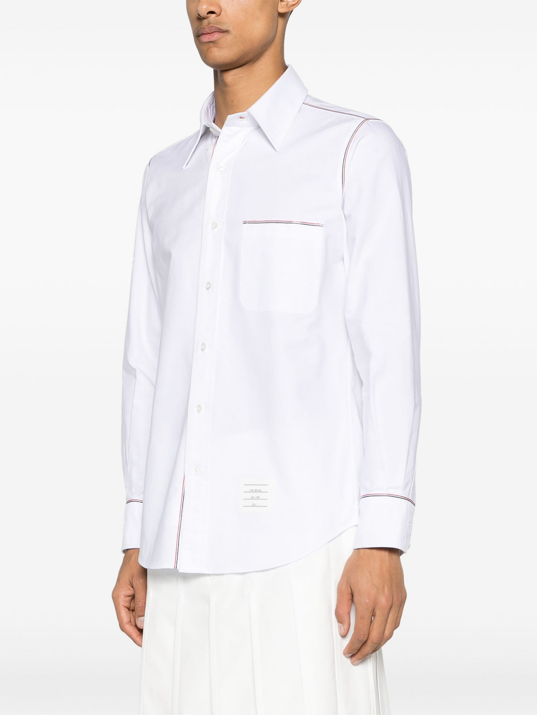 Oxford Grosgrain Framing Shirt