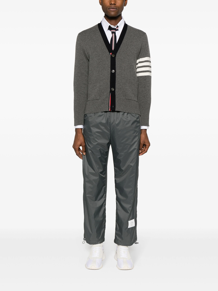 Merino Wool 2 In 1 Half 4-Bar Cardigan Men