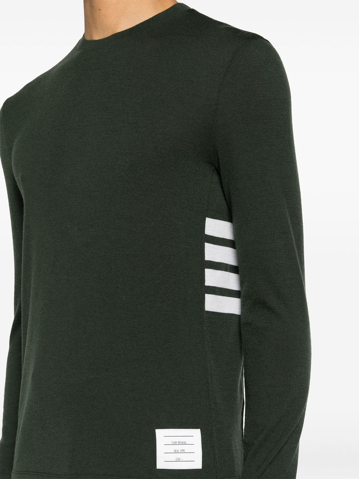 Long Sleeve Tee In Wool Jersey