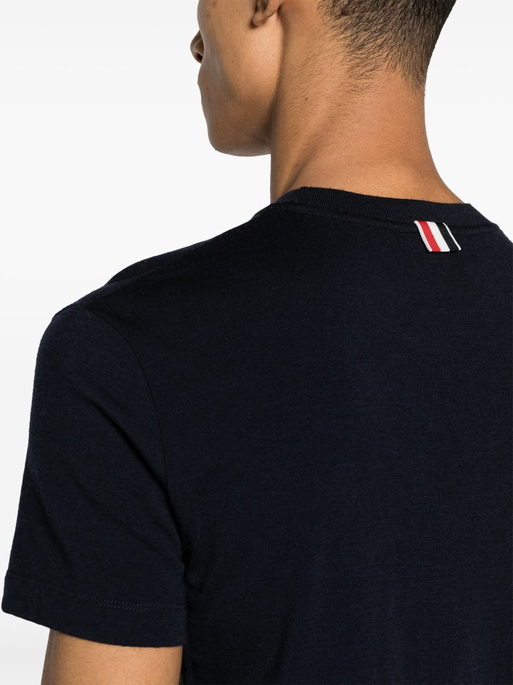 Short Sleeve Tee In Wool Jersey Men