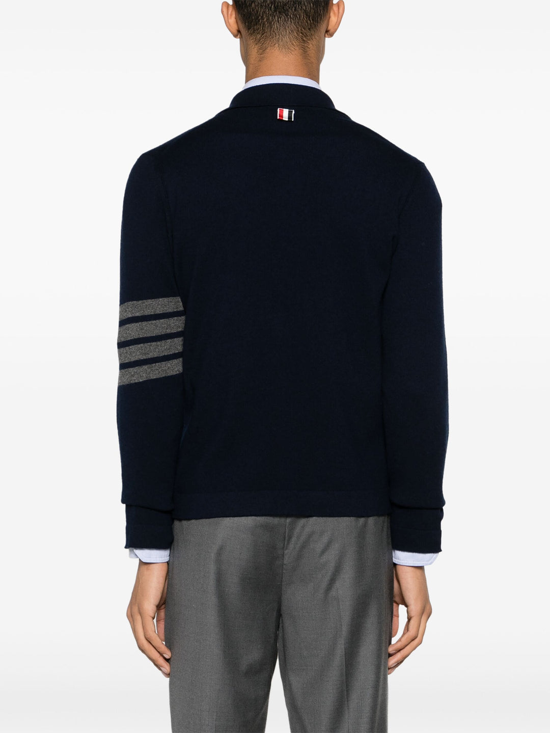 Cashmere Jersey Stitch 4-Bar Shirt Men