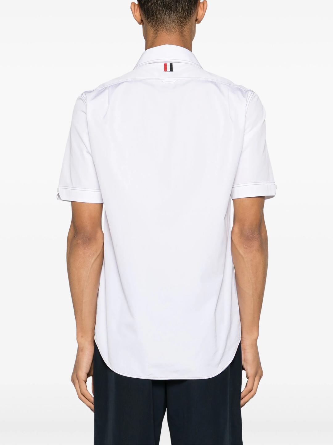 Straight Fit Broad Shirt Men