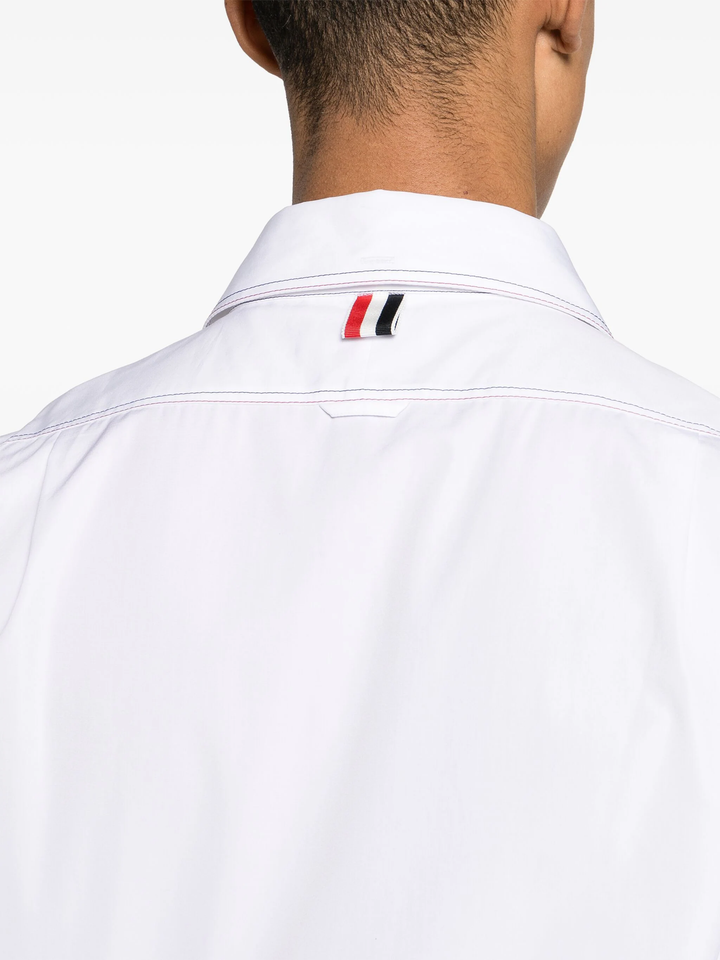 Straight Fit Broad Shirt Men