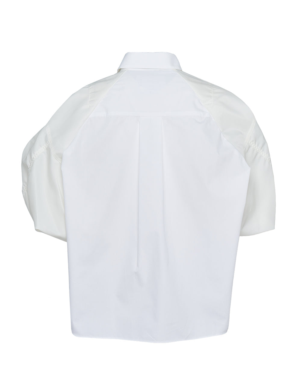 Cotton Poplin X Nylon Twill Shirt