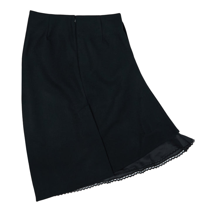 Wool Melton Skirt