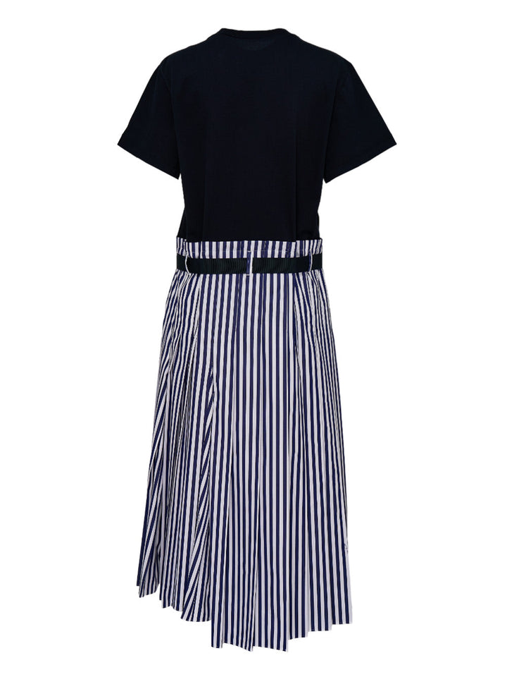 Cotton Poplin Jersey Dress