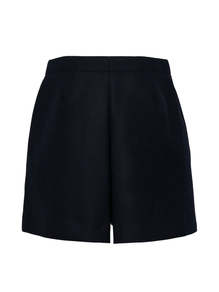 Wool Melton Shorts