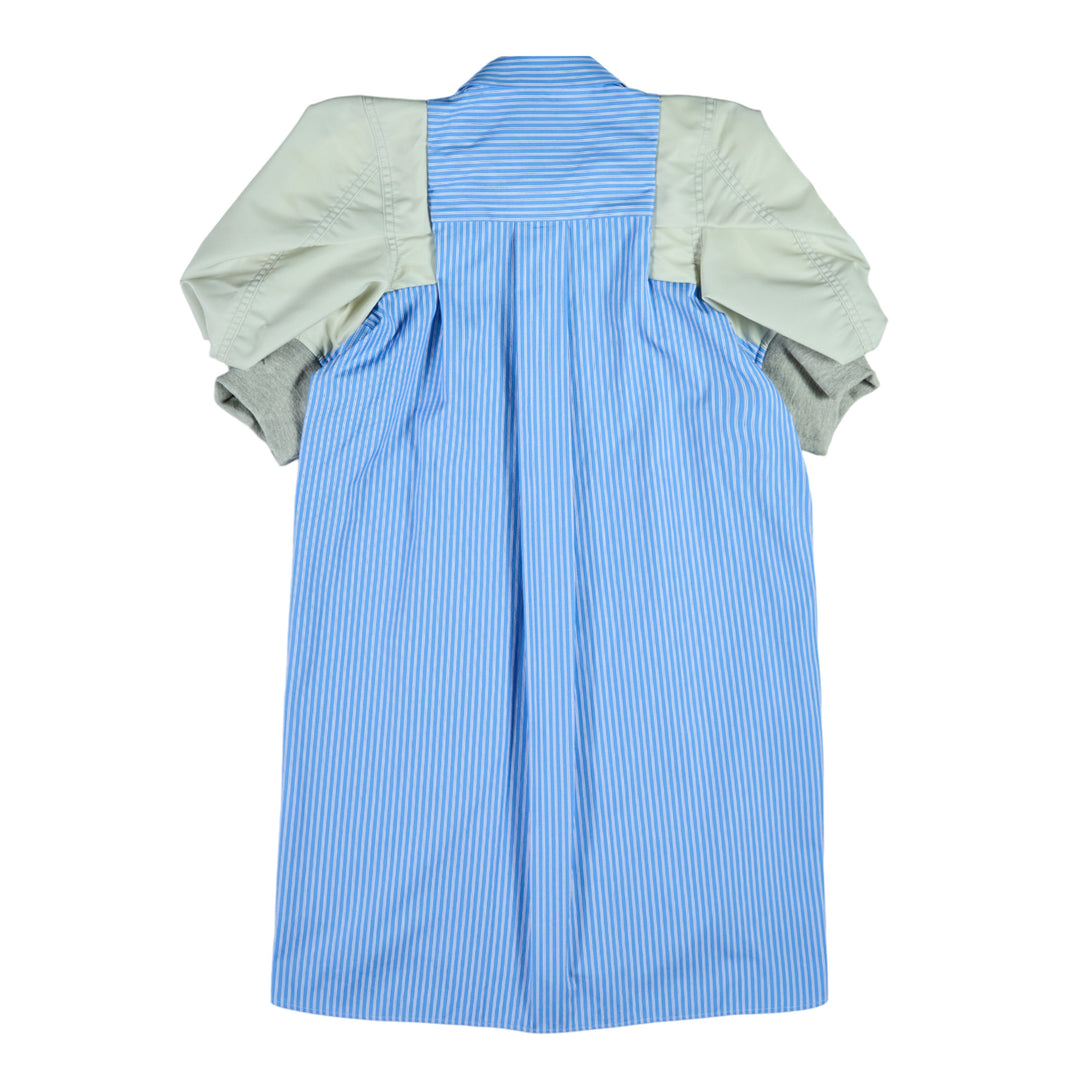 Cotton Poplin x Nylon Twill Dress