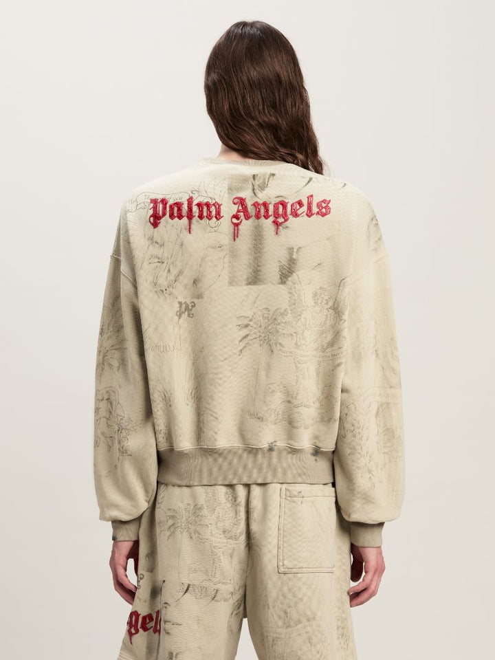 Pencil All Over Crew Sweater