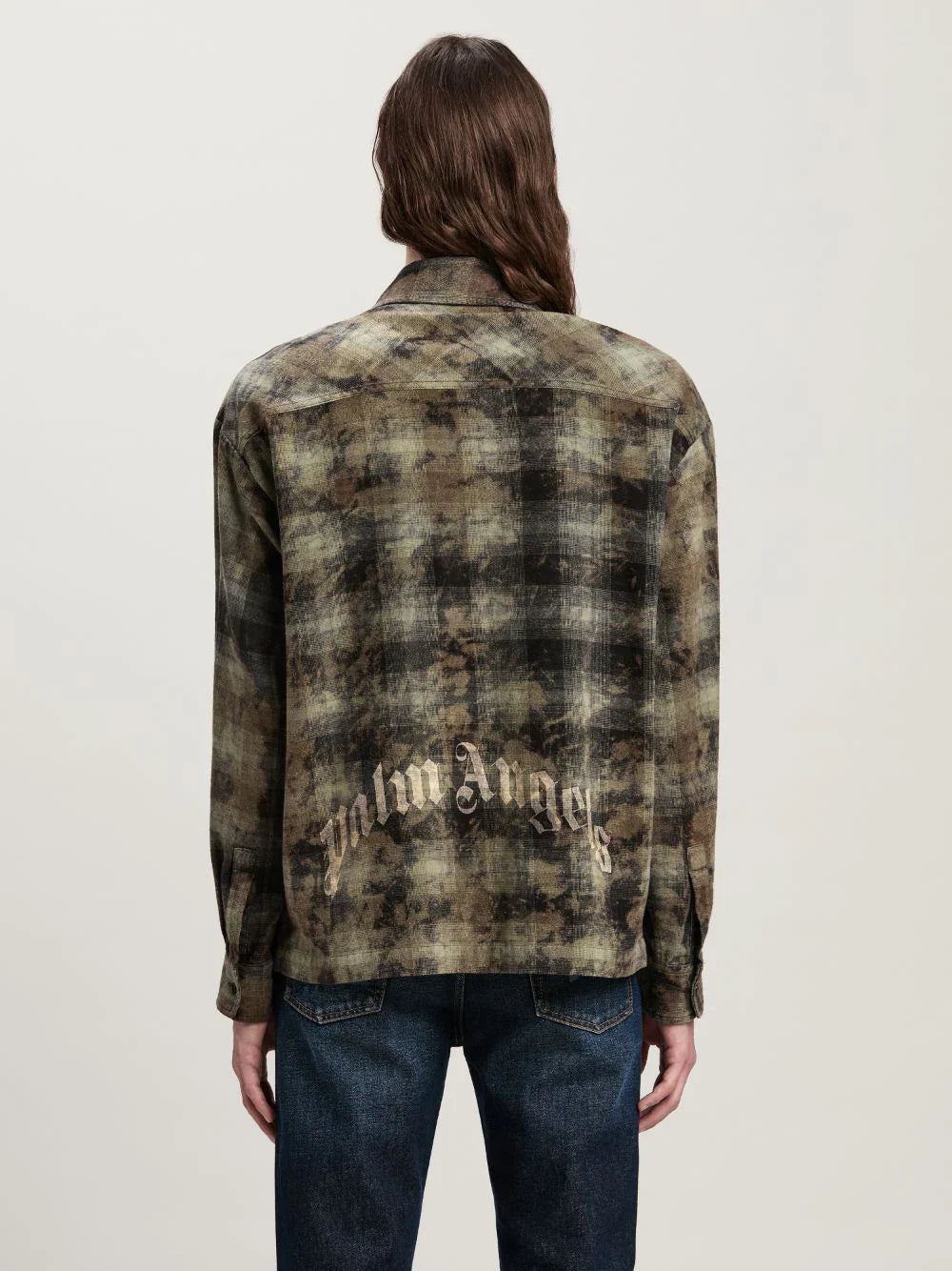 Curved Logo Check Shirt