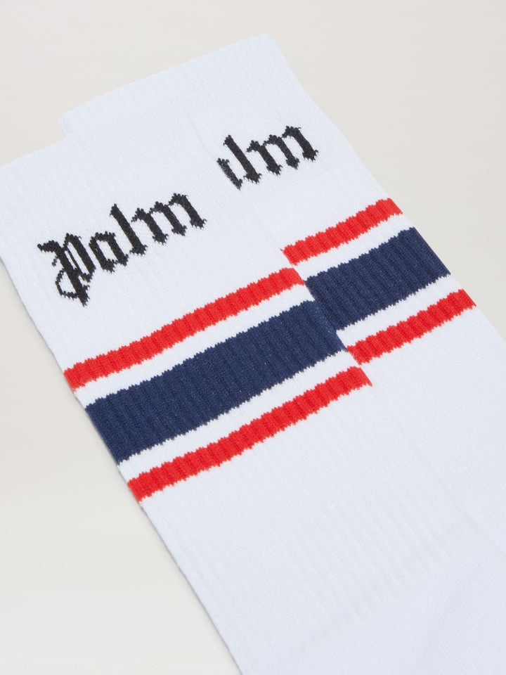 Classic Logo Striped Socks