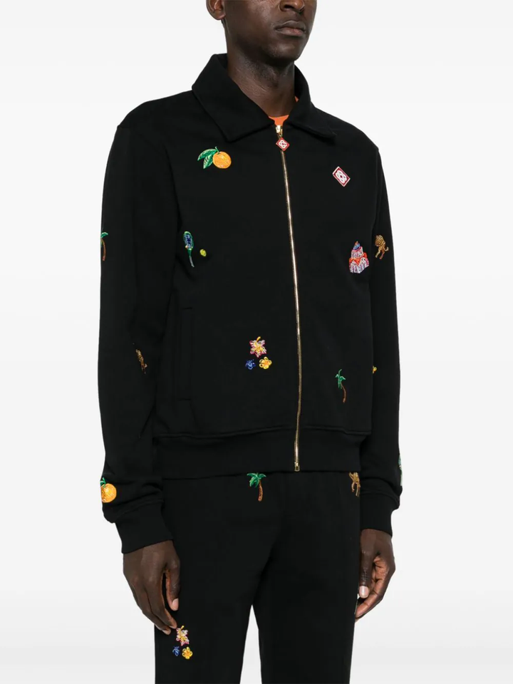 Elements Crayon Embroidered Sweater