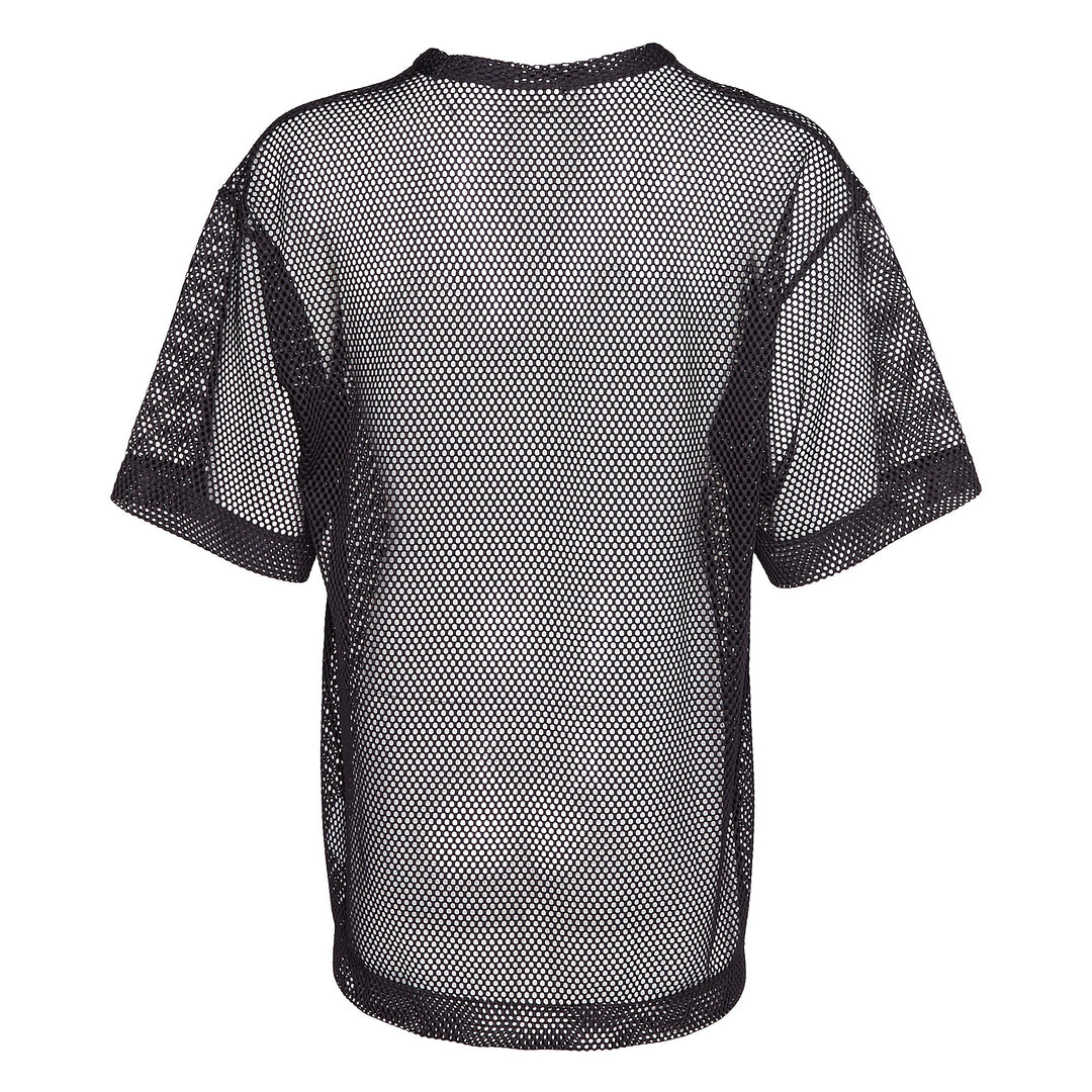 Open Mesh Black T-Shirt