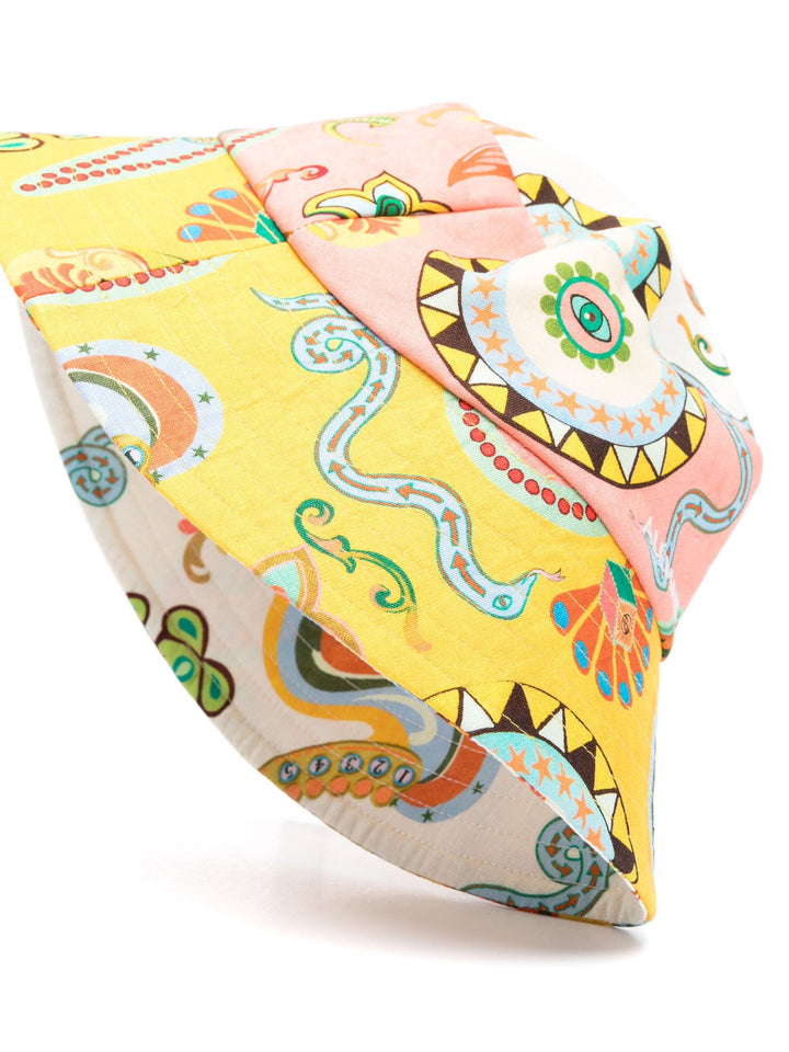 Pinball Linen Bucket Hat