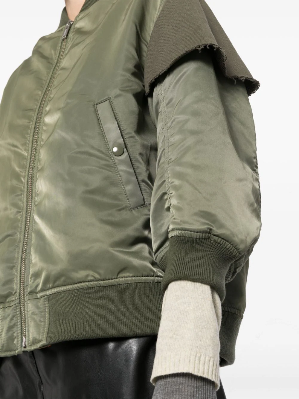 Layered Sleeve Bomber