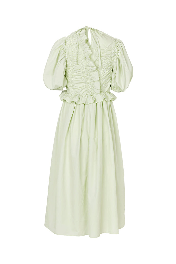 Oriella Dress Cotton Pistachio