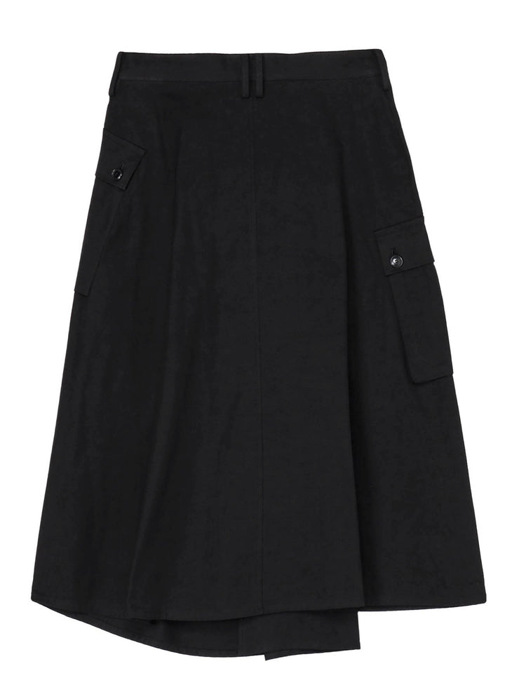 Wide Tuck Cargo Skirt