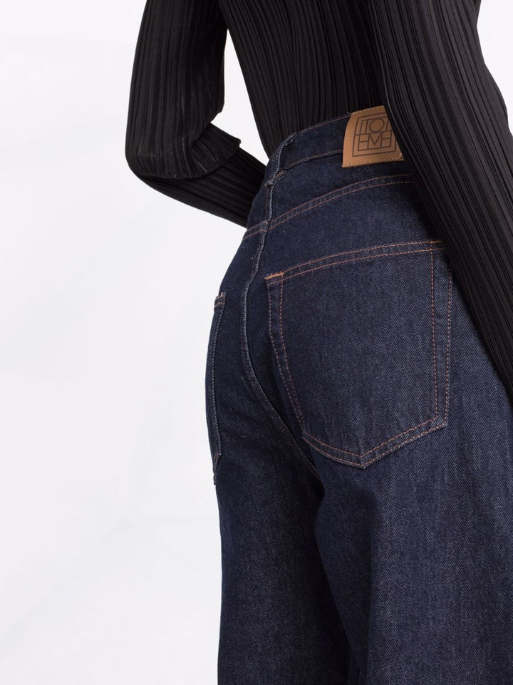 Barrel Leg Denim Jeans