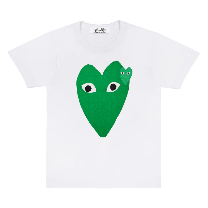 Big Green Heart With Emblem Tee Unisex