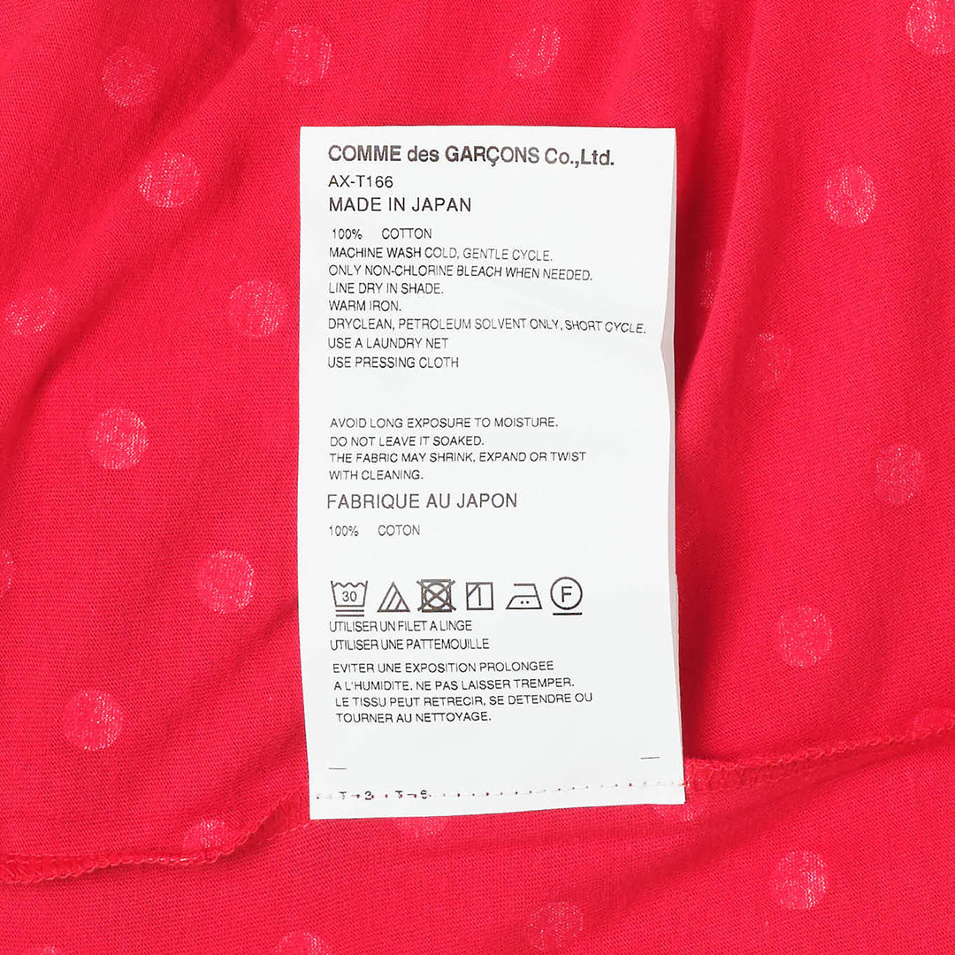 COMME des GARCONS PLAY Long Sleeve Tee – Available at Club 21, Official Retailer in Singapore, Malaysia & Thailand with Global Shipping Online