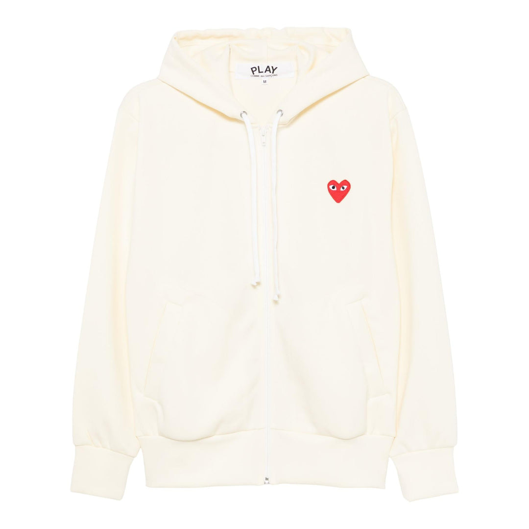 Red Heart Zip-Up Hoodie