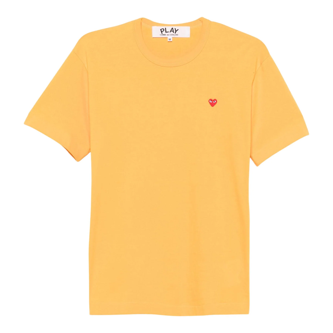 COMME des GARCONS PLAY Small Red Heart Tee – Available at Club 21, Official Retailer in Singapore, Malaysia & Thailand with Global Shipping Online
