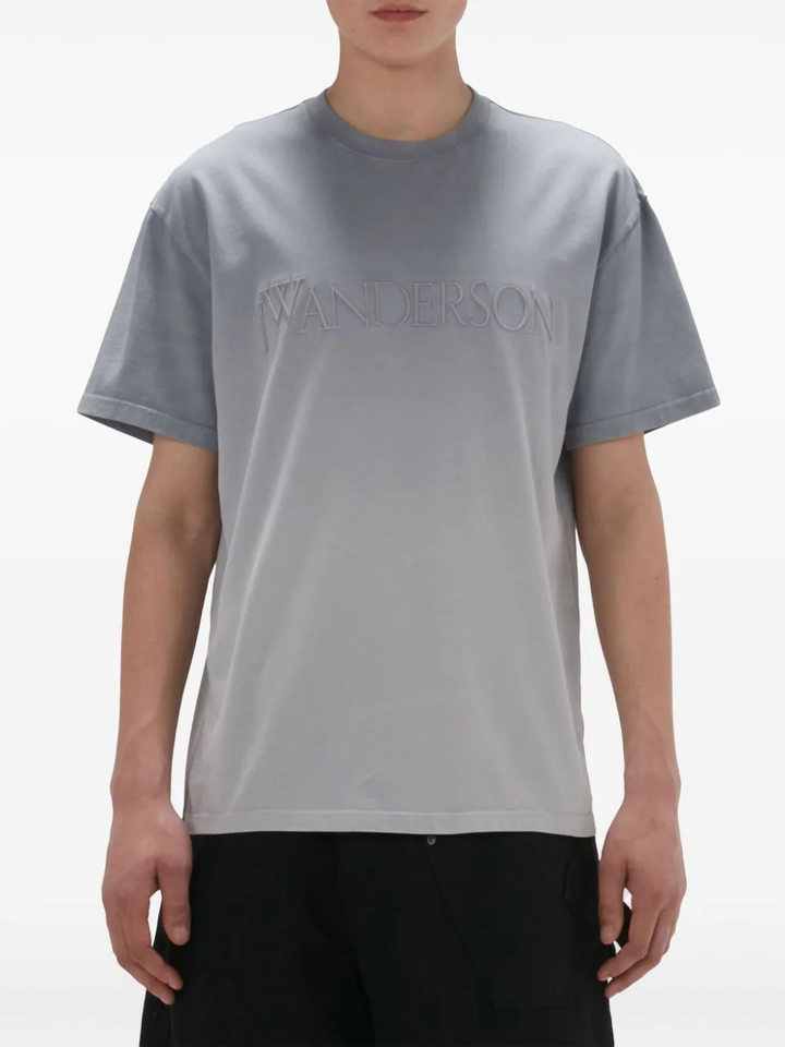 Logo Embroidery Gradient T-Shirt