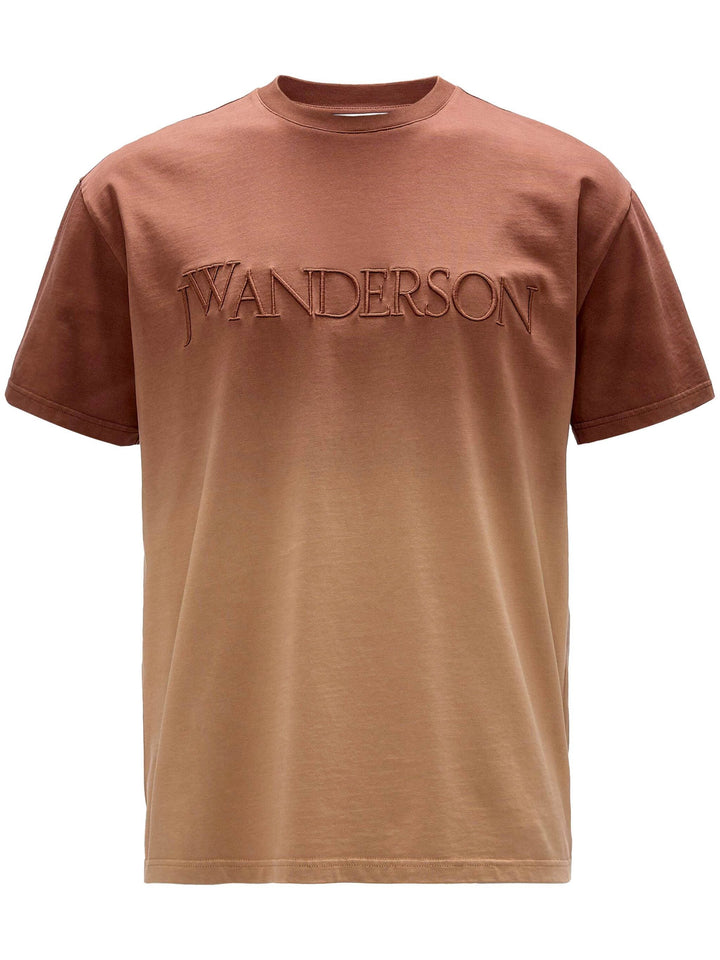 Logo Embroidery Gradient T-Shirt